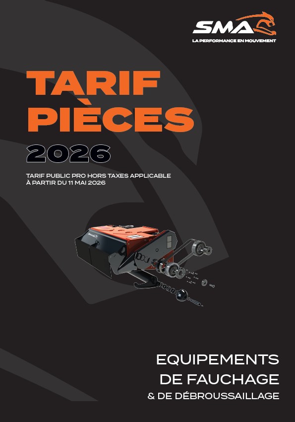 SMA - Tarif pièces