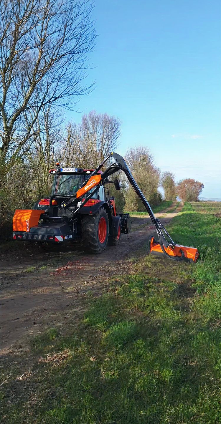 SMA - Faucheuse-débroussailleuse agricole FÉLINE