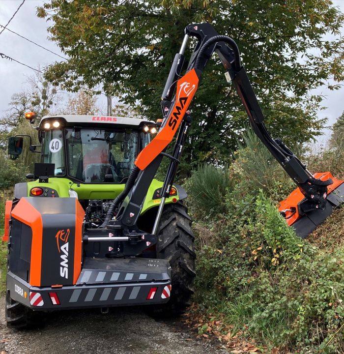 SMA - Actualités - Nouvelle épareuse COBRA